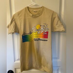 Screen Stars Beige San Francisco Kids Tee